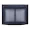 Fireplace Glass Doors Gavin Large Black GV-7002BL - alternate 1